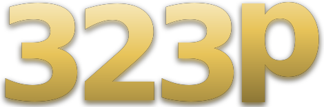323p logo